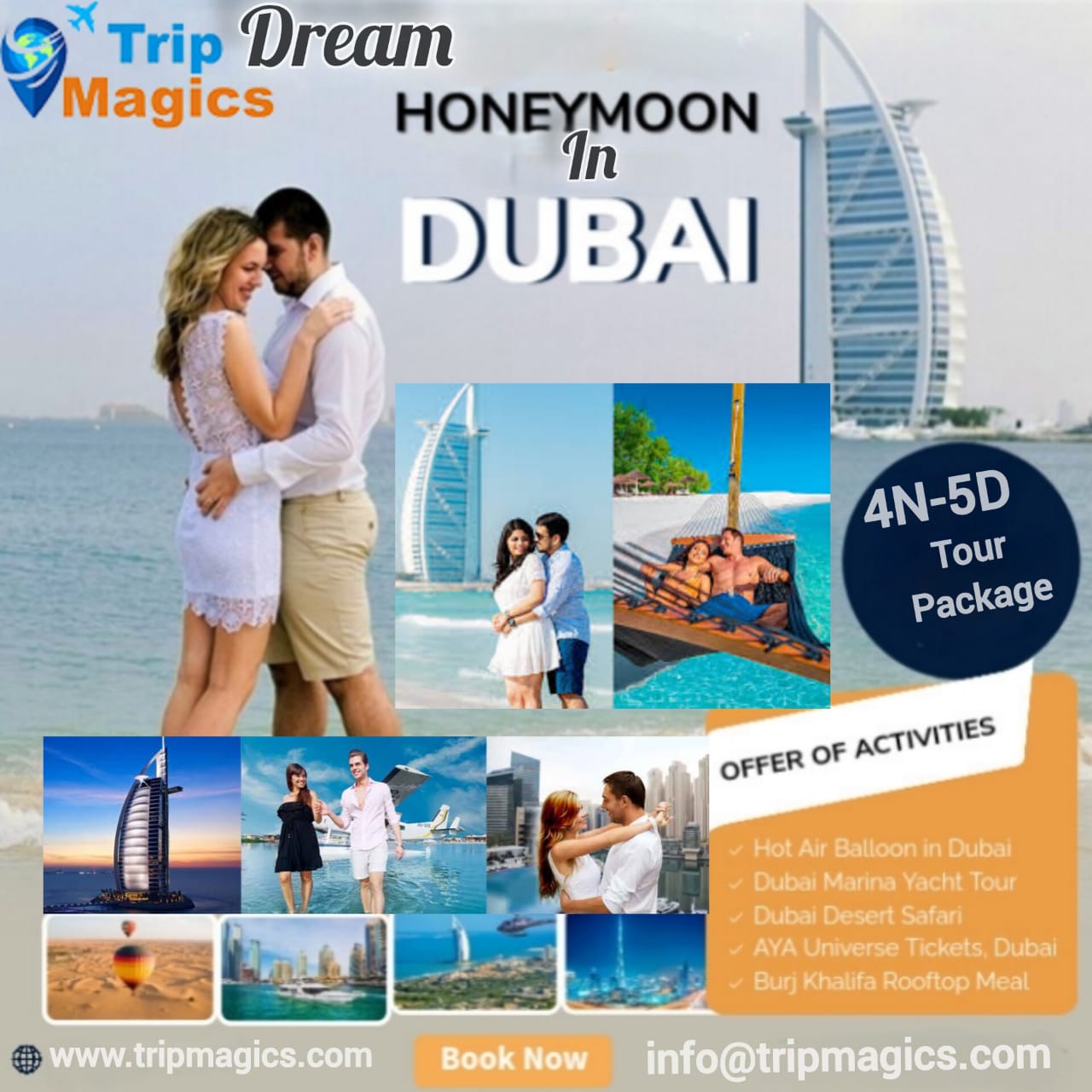 Dubai Romantic Getaway Trip